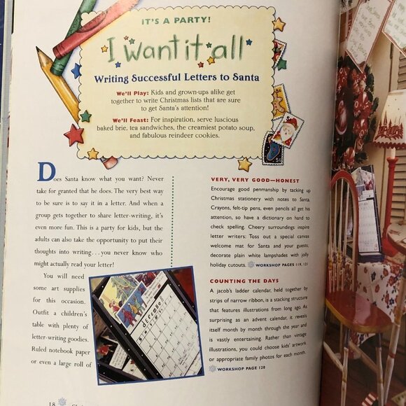 MARY ENGELBREIT CHRISTMAS WITH MARY ENGELBREIT HERE COMES SANTA CLAUSE BOOK - Picture 4 of 7